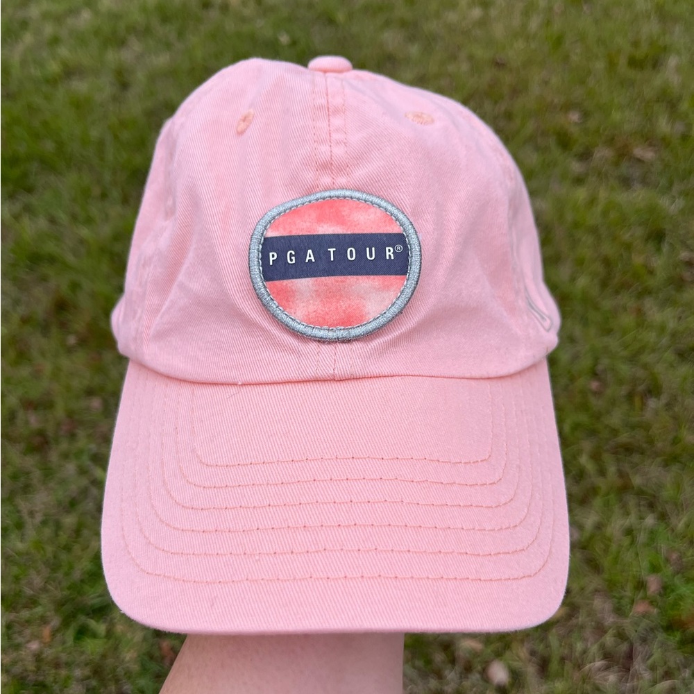 NWOT PGA Tour Peach Baseball Hat